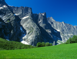 Felswand "Trollveggen", Romsdal