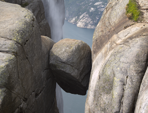 Kjerag, Lysefjord, ©wikipedia