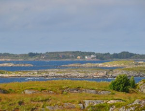 Landschaft entlang der Atlantikstraße