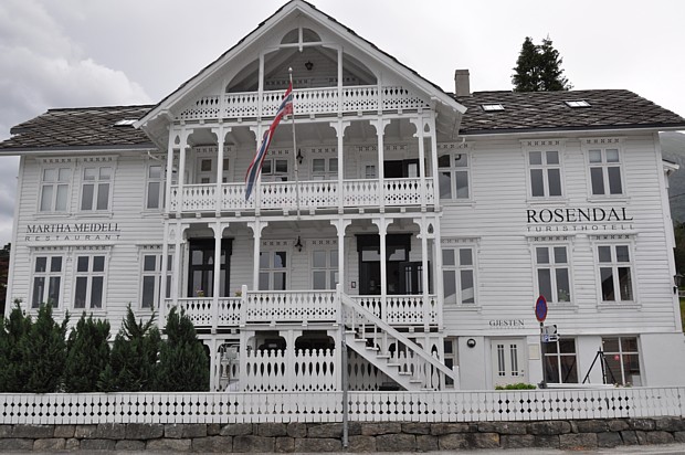 Holzhotel in Rosendal