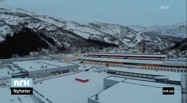 Glomfjord, Screenshot nrk
