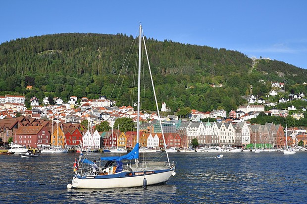 Bergen – Hafen Titel