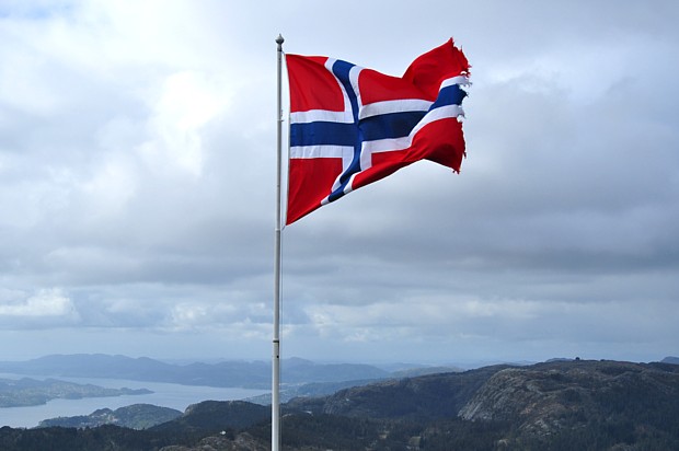 Norwegens Flagge Titel