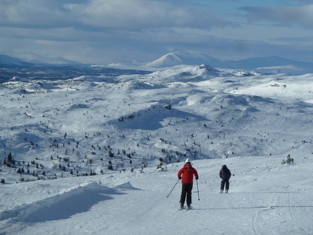 Ski Schnee Skeikampen Abfahrtslauf