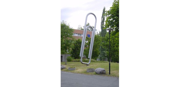 Bueroklammer Monument Sandvika, wikipedia Lars Roede