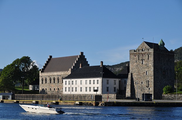 Festung Beregsnhus mit Rosenkrantzturm – rechts