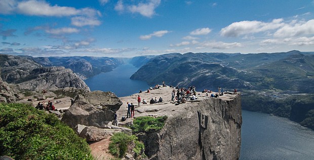 Preikestolen Copyright Stefan Krause wikipedia