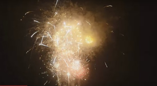 Feuerwerk Oslo 4 Neujahr