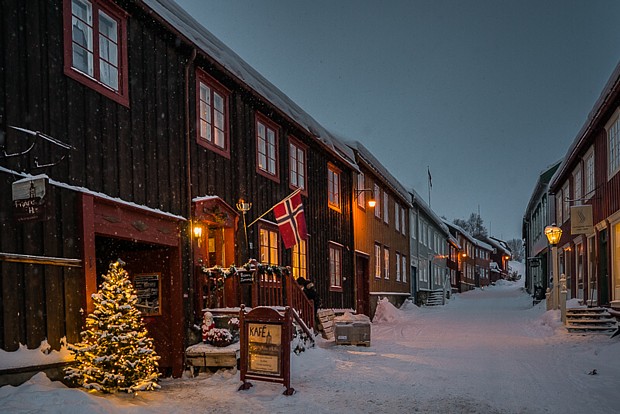 Weihnachten jul Røros Copyright Sirko Trensch – norwegen-fotografie.de