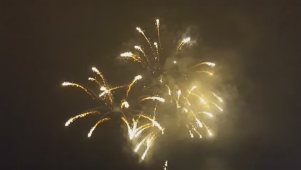 Feuerwerk Oslo 1 Neujahr