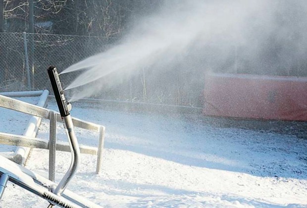 Schneekanone im Kindergarten Copyright Ingar Storfjell nrk