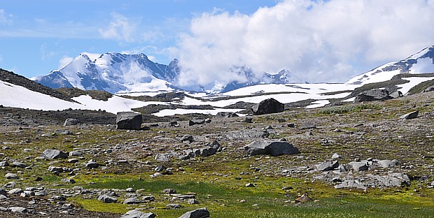 Wandern Gebirge Jotunheimen Berge