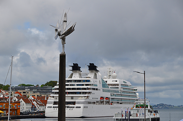 Kreuzfahrtschiff Stavanger denkmal