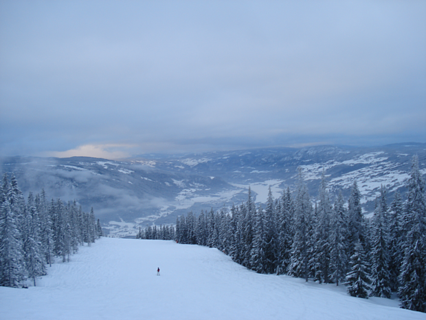 Winter Hafjell Ski Schnee Abfahrtslauf