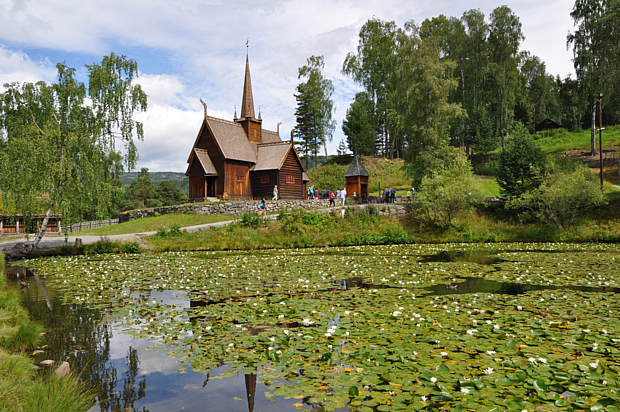 Stabkirche Maihaugen Lillehammer