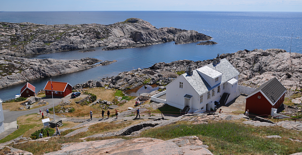 Südnorwegen Kap Lindesnes Häuser