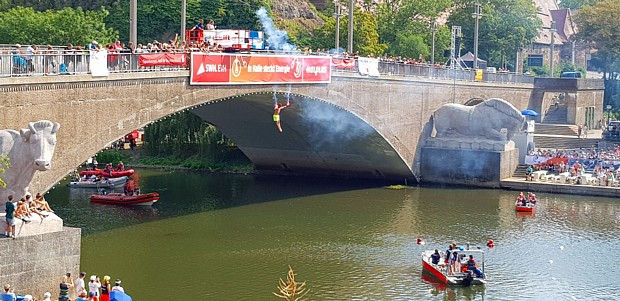 Tauchen in Halle