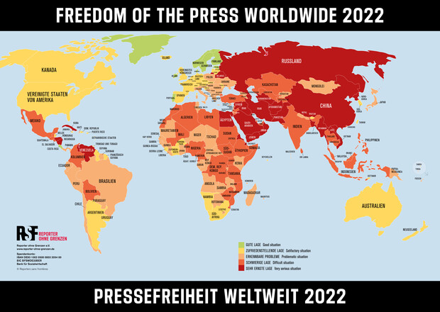 Pressefreiheit 2022 – Katapult